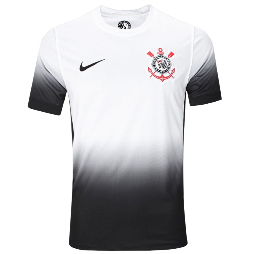 Niño Fútbol Camiseta Félix Torres #3 Blanco Negro 1ª Equipación 2024/25