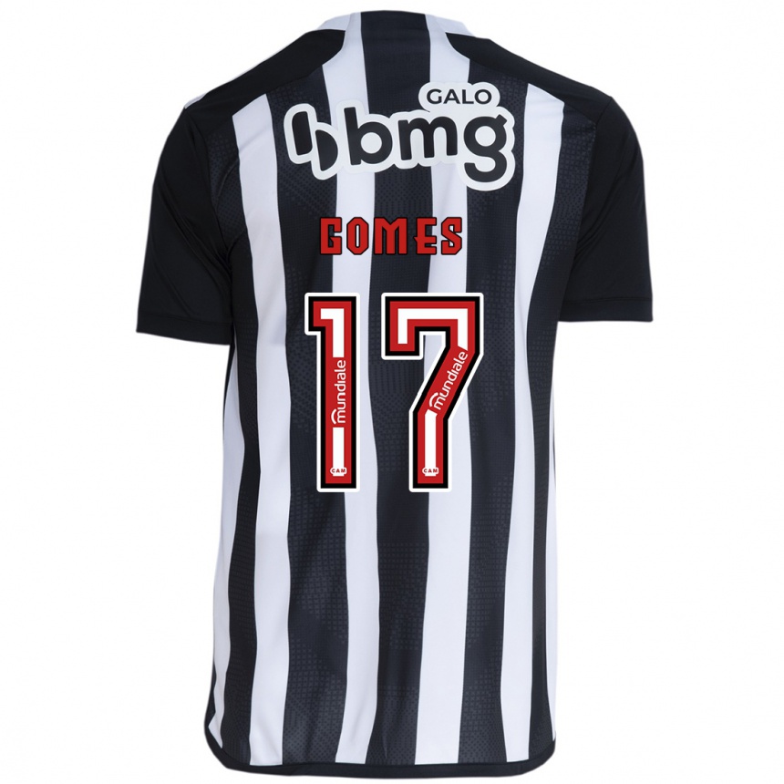 Niño Fútbol Camiseta Igor Gomes #17 Blanco Negro 1ª Equipación 2024/25