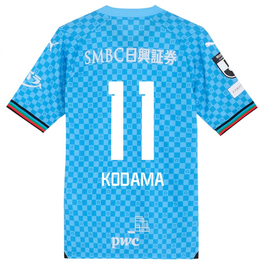 Niño Fútbol Camiseta Shotaro Kodama #11 Azul Celeste 1ª Equipación 2024/25