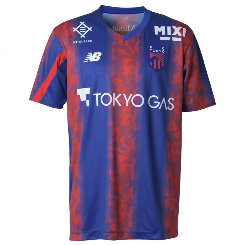 Niño Fútbol Camiseta Shugo Omachi #28 Azul Rojo 1ª Equipación 2024/25