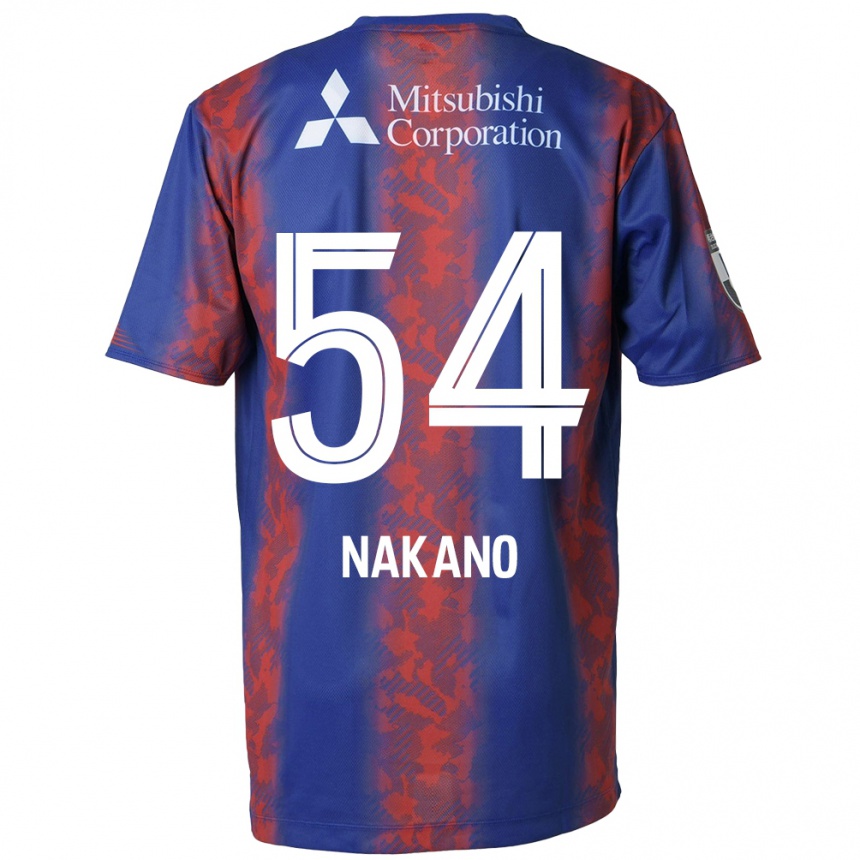 Niño Fútbol Camiseta Yui Nakano #54 Azul Rojo 1ª Equipación 2024/25