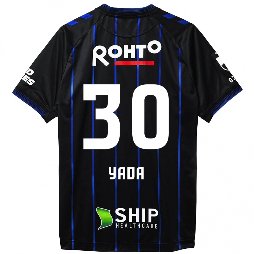 Niño Fútbol Camiseta Yukito Yada #30 Azul Negro 1ª Equipación 2024/25