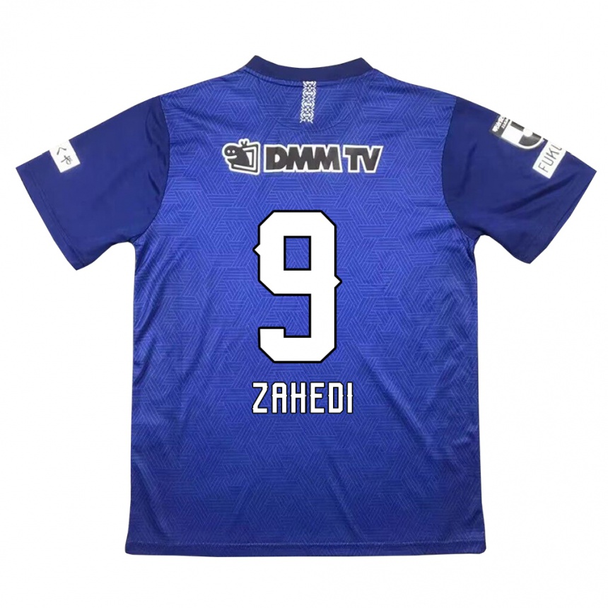 Niño Fútbol Camiseta Shahab Zahedi #9 Azul Oscuro 1ª Equipación 2024/25