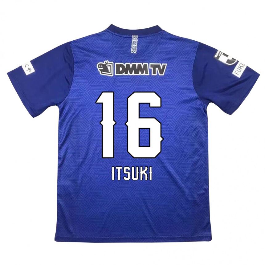 Niño Fútbol Camiseta Itsuki Oda #16 Azul Oscuro 1ª Equipación 2024/25