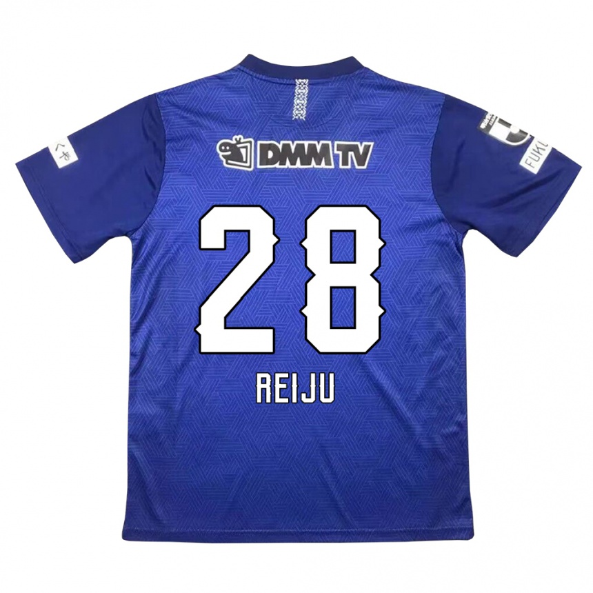 Niño Fútbol Camiseta Reiju Tsuruno #28 Azul Oscuro 1ª Equipación 2024/25