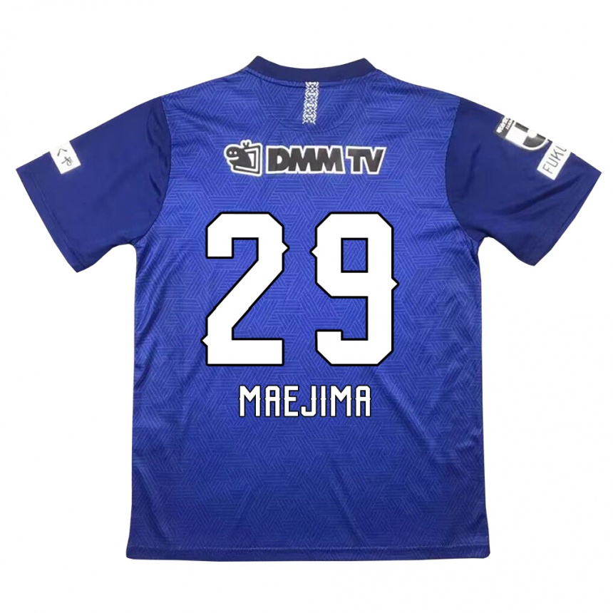 Niño Fútbol Camiseta Yota Maejima #29 Azul Oscuro 1ª Equipación 2024/25