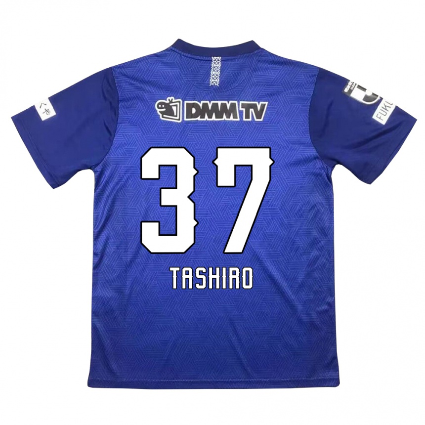 Niño Fútbol Camiseta Masaya Tashiro #37 Azul Oscuro 1ª Equipación 2024/25