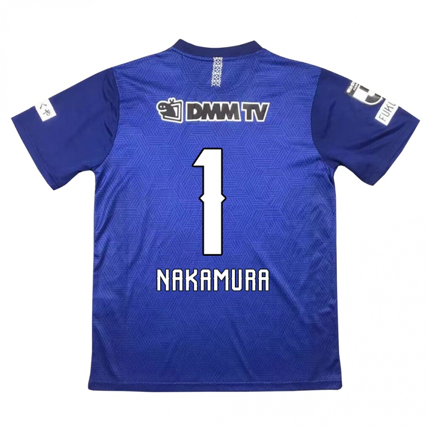 Niño Fútbol Camiseta Seigo Nakamura #1 Azul Oscuro 1ª Equipación 2024/25