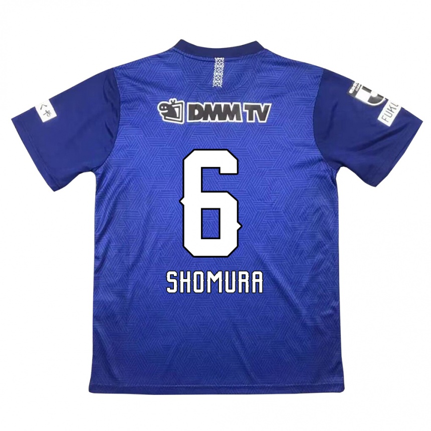 Niño Fútbol Camiseta Tomoki Shomura #6 Azul Oscuro 1ª Equipación 2024/25