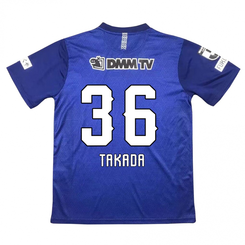 Niño Fútbol Camiseta Seiya Takada #36 Azul Oscuro 1ª Equipación 2024/25