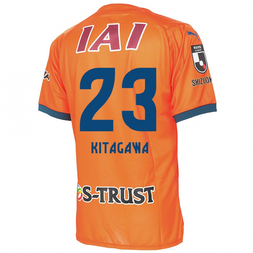 Niño Fútbol Camiseta Koya Kitagawa #23 Naranja Azul 1ª Equipación 2024/25