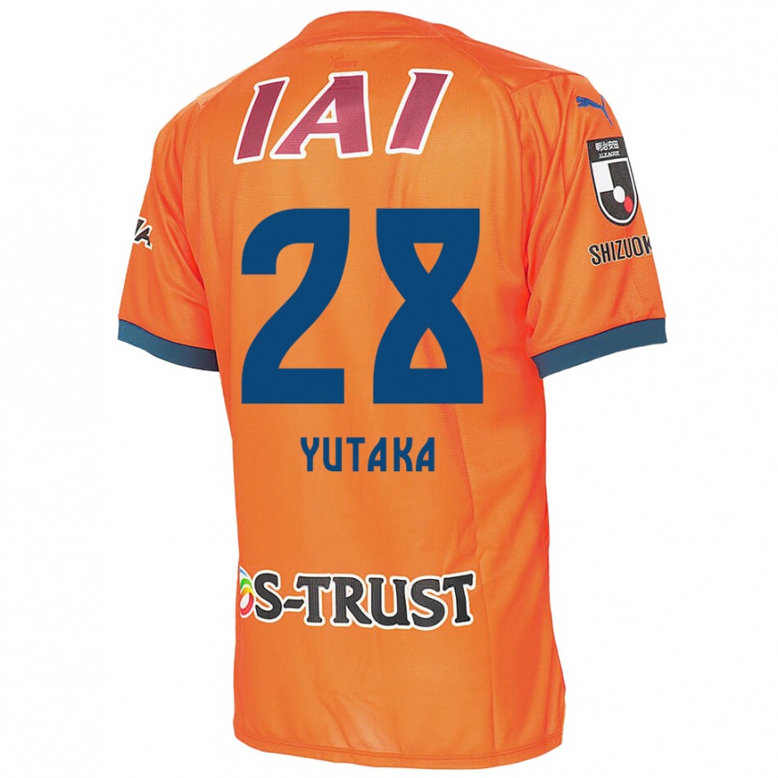 Niño Fútbol Camiseta Yutaka Yoshida #28 Naranja Azul 1ª Equipación 2024/25