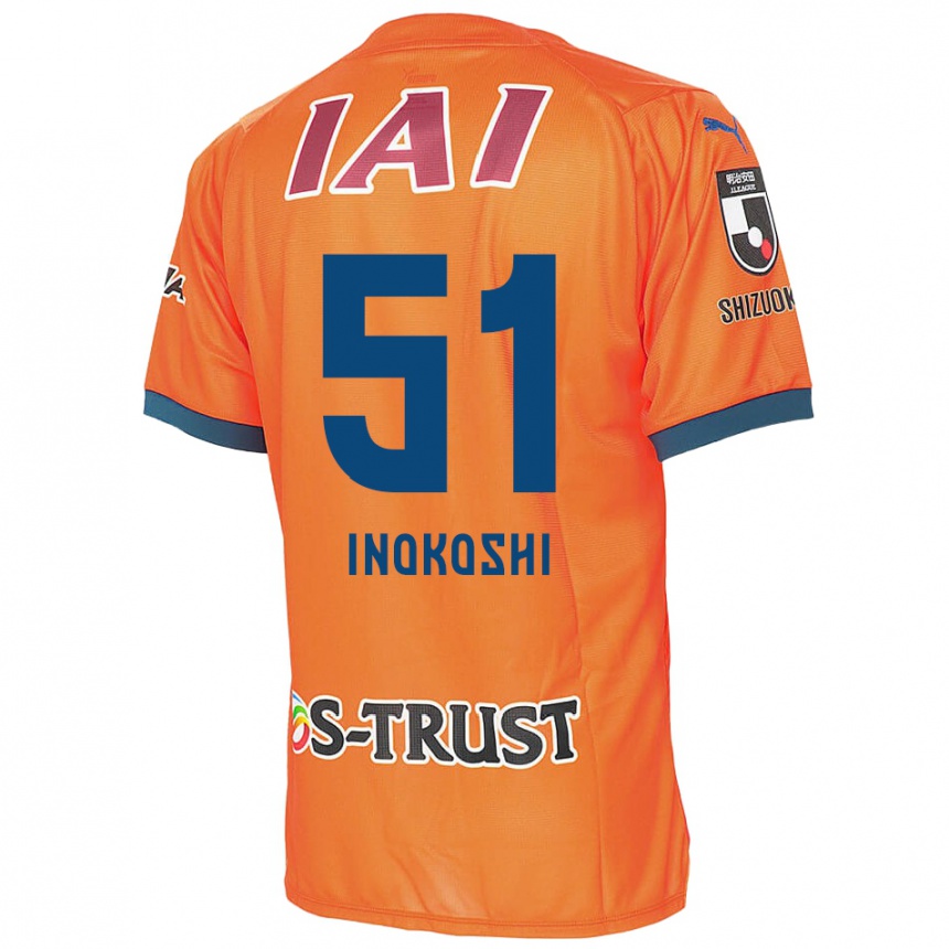 Niño Fútbol Camiseta Yui Inokoshi #51 Naranja Azul 1ª Equipación 2024/25