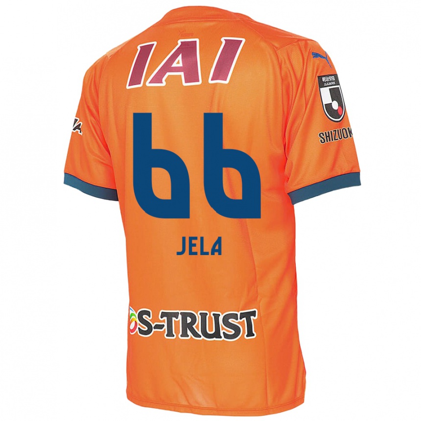 Niño Fútbol Camiseta Jelani Reshaun Sumiyoshi #66 Naranja Azul 1ª Equipación 2024/25