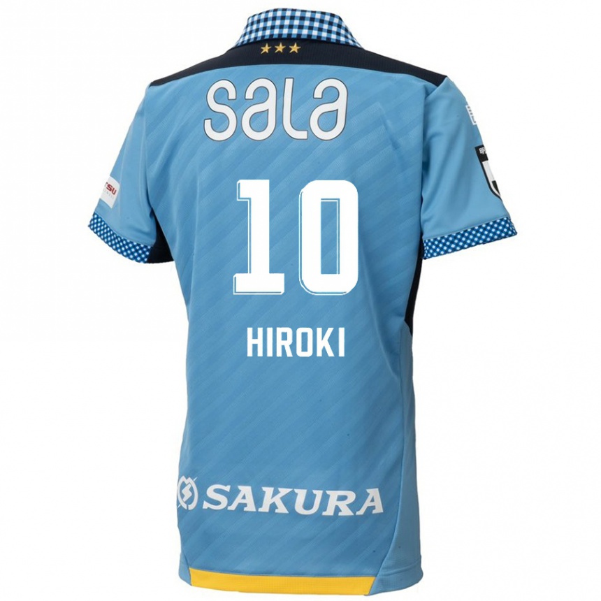 Niño Fútbol Camiseta Hiroki Yamada #10 Azul Negro 1ª Equipación 2024/25