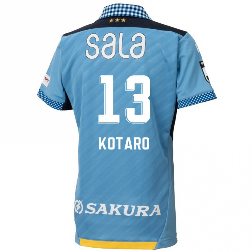 Niño Fútbol Camiseta Kotaro Fujikawa #13 Azul Negro 1ª Equipación 2024/25