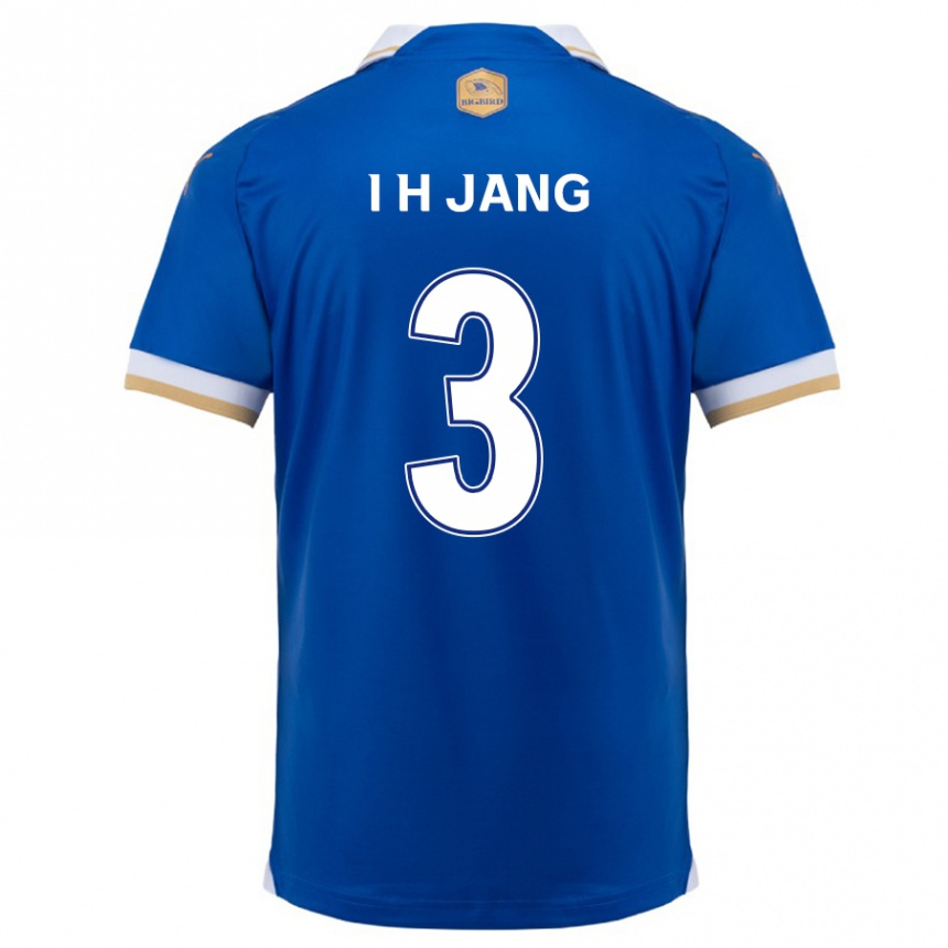 Niño Fútbol Camiseta Ho-Ik Jang #3 Azul Blanco 1ª Equipación 2024/25