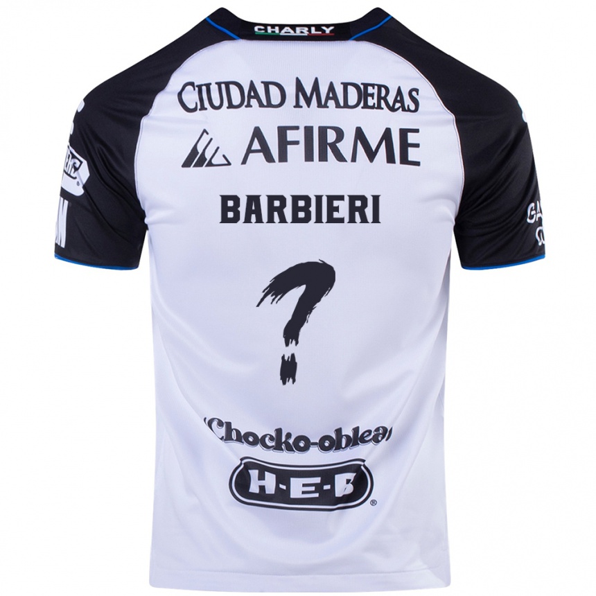 Niño Fútbol Camiseta Miguel Barbieri #0 Azul Negro 1ª Equipación 2024/25