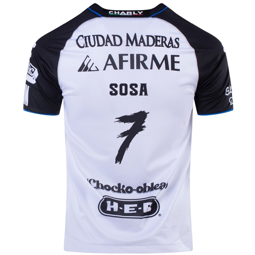 Niño Fútbol Camiseta Samuel Sosa #7 Azul Negro 1ª Equipación 2024/25