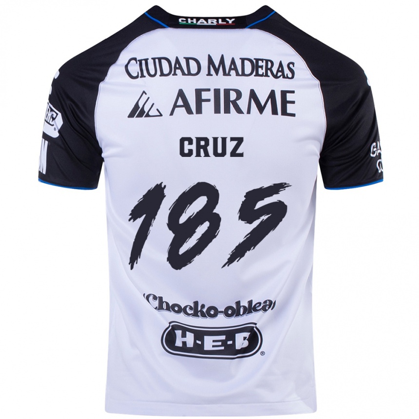 Niño Fútbol Camiseta Axel Cruz #185 Azul Negro 1ª Equipación 2024/25