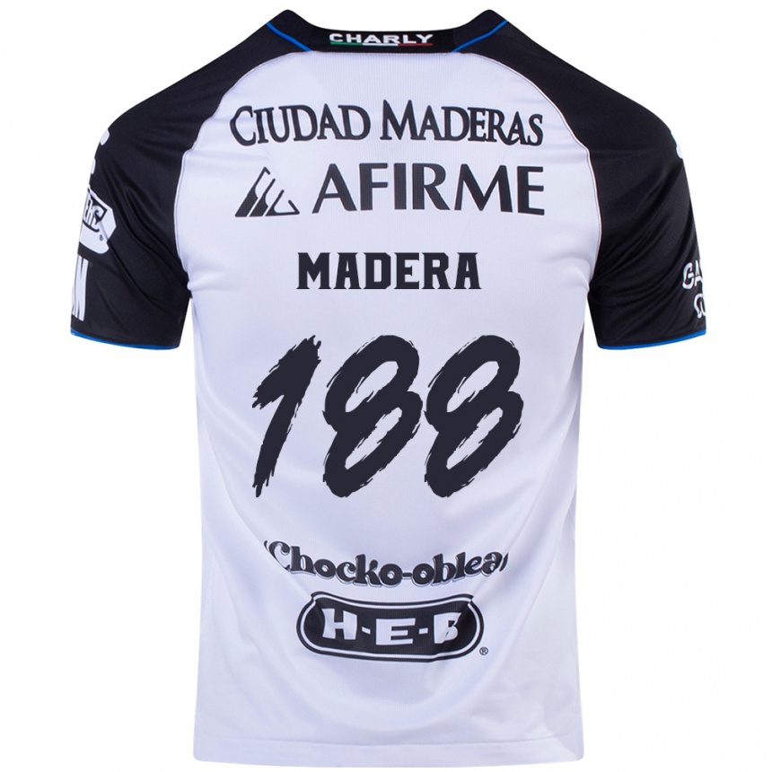 Niño Fútbol Camiseta Héctor Madera #188 Azul Negro 1ª Equipación 2024/25