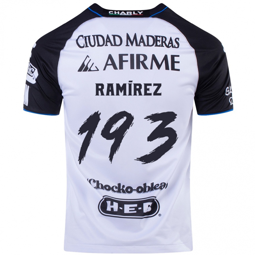 Niño Fútbol Camiseta Ángel Ramírez #193 Azul Negro 1ª Equipación 2024/25