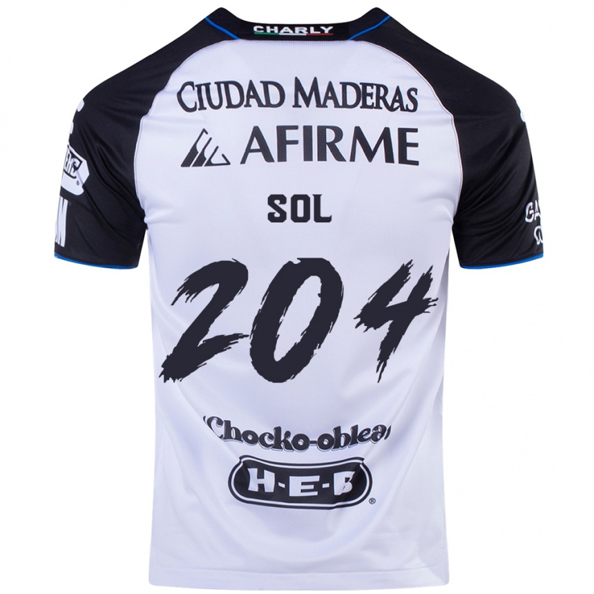 Niño Fútbol Camiseta Martín Sol #204 Azul Negro 1ª Equipación 2024/25