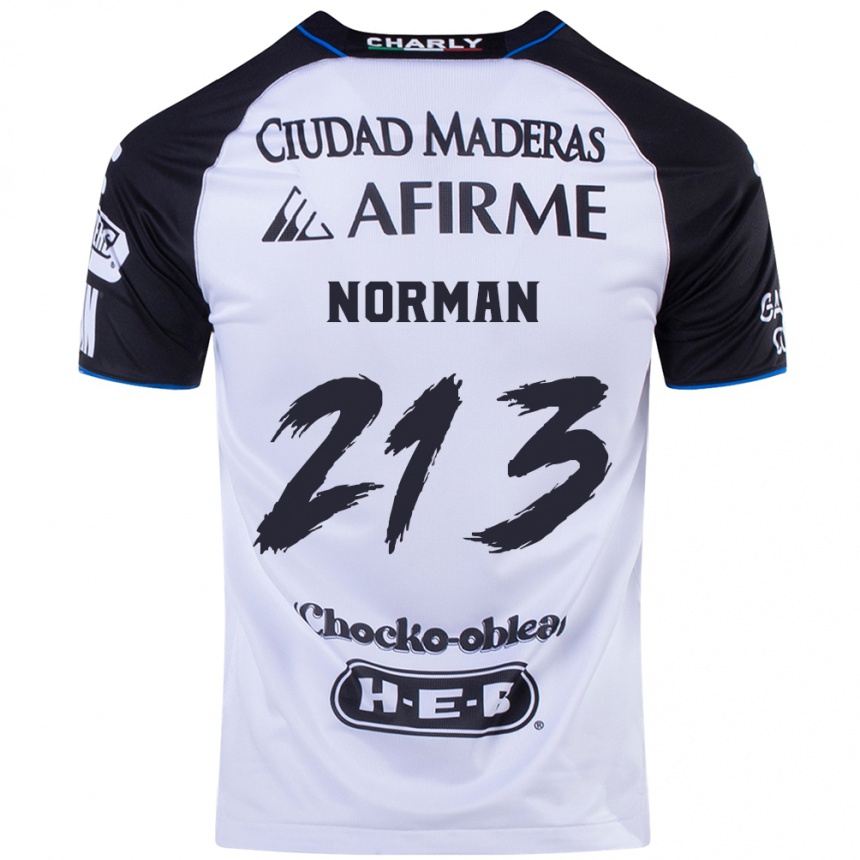 Niño Fútbol Camiseta Humberto Norman #213 Azul Negro 1ª Equipación 2024/25