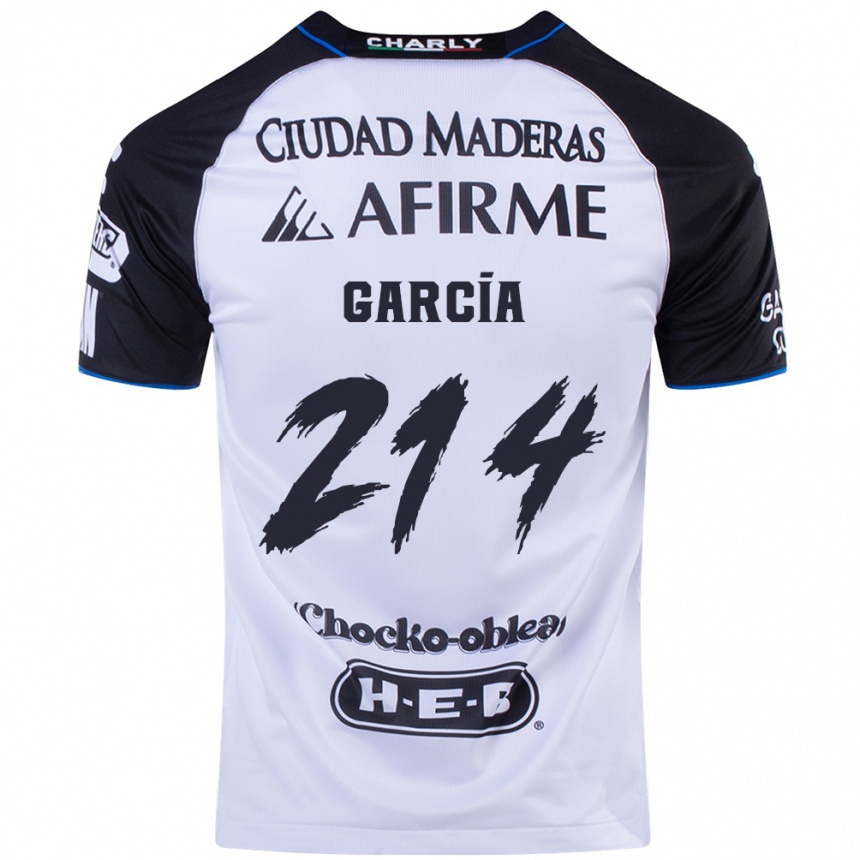 Niño Fútbol Camiseta José García #214 Azul Negro 1ª Equipación 2024/25