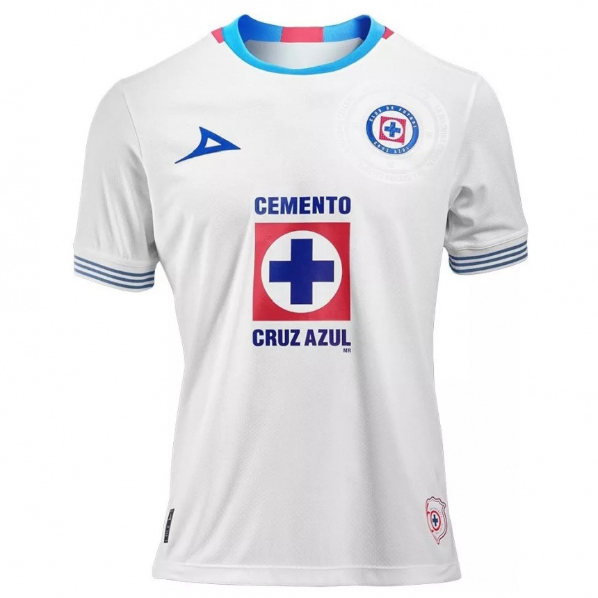 Niño Fútbol Camiseta Luis De Jesús #191 Blanco Azul 2ª Equipación 2024/25