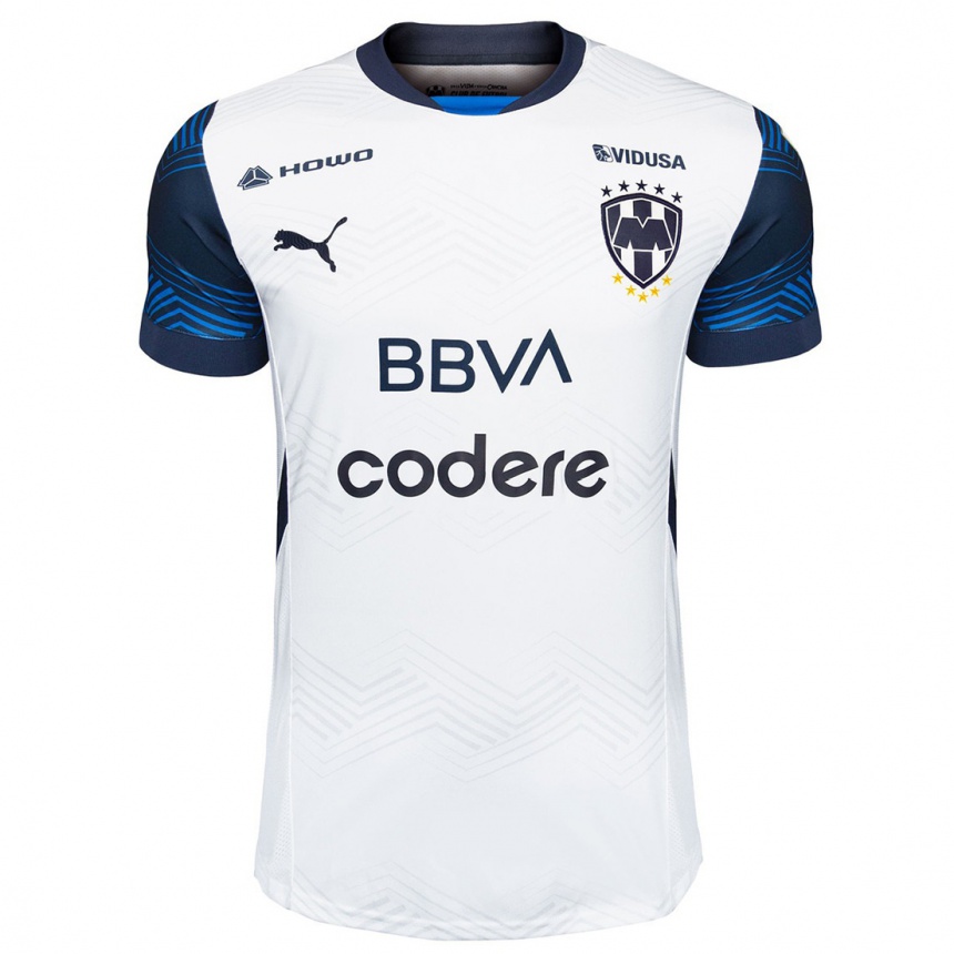 Niño Fútbol Camiseta Valeria Del Campo #23 Blanco Azul 2ª Equipación 2024/25