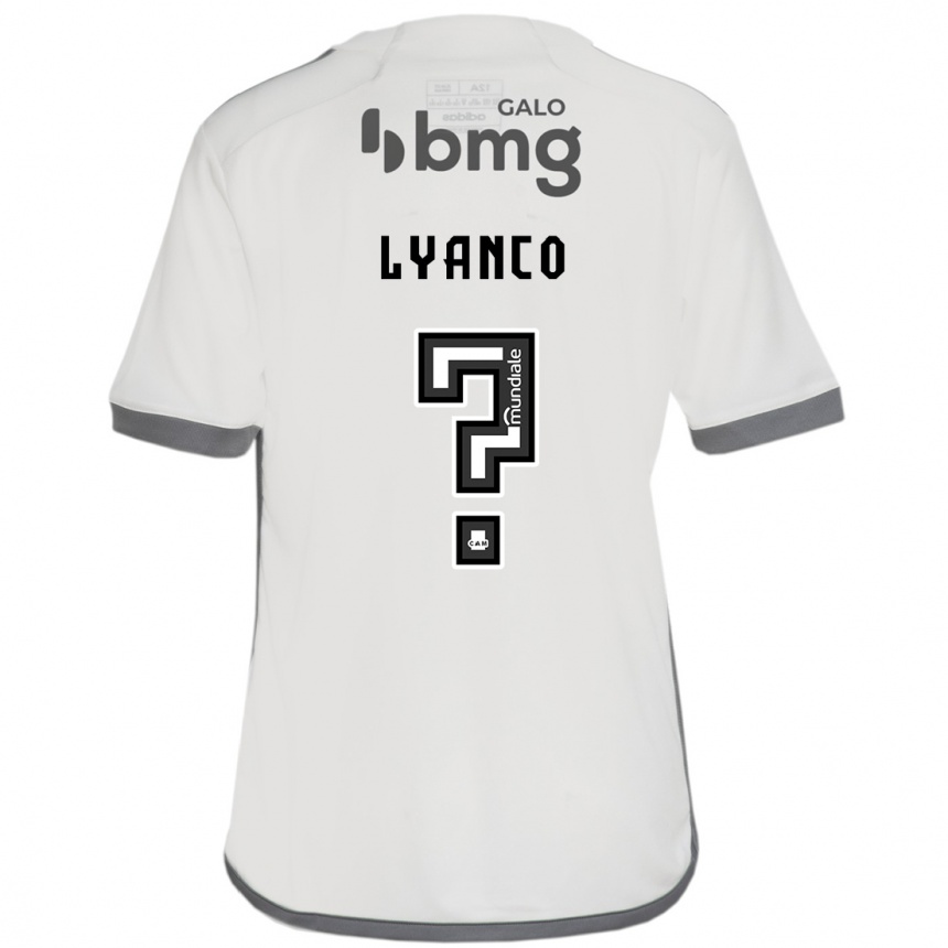 Niño Fútbol Camiseta Lyanco #0 Blanquecino 2ª Equipación 2024/25