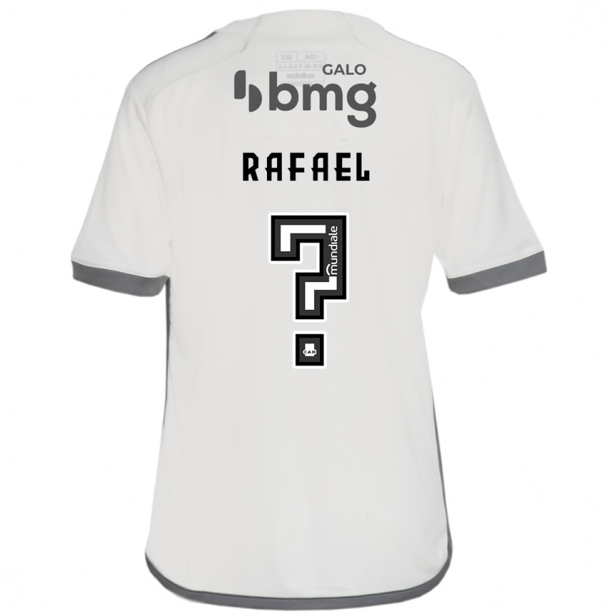 Niño Fútbol Camiseta João Rafael #0 Blanquecino 2ª Equipación 2024/25