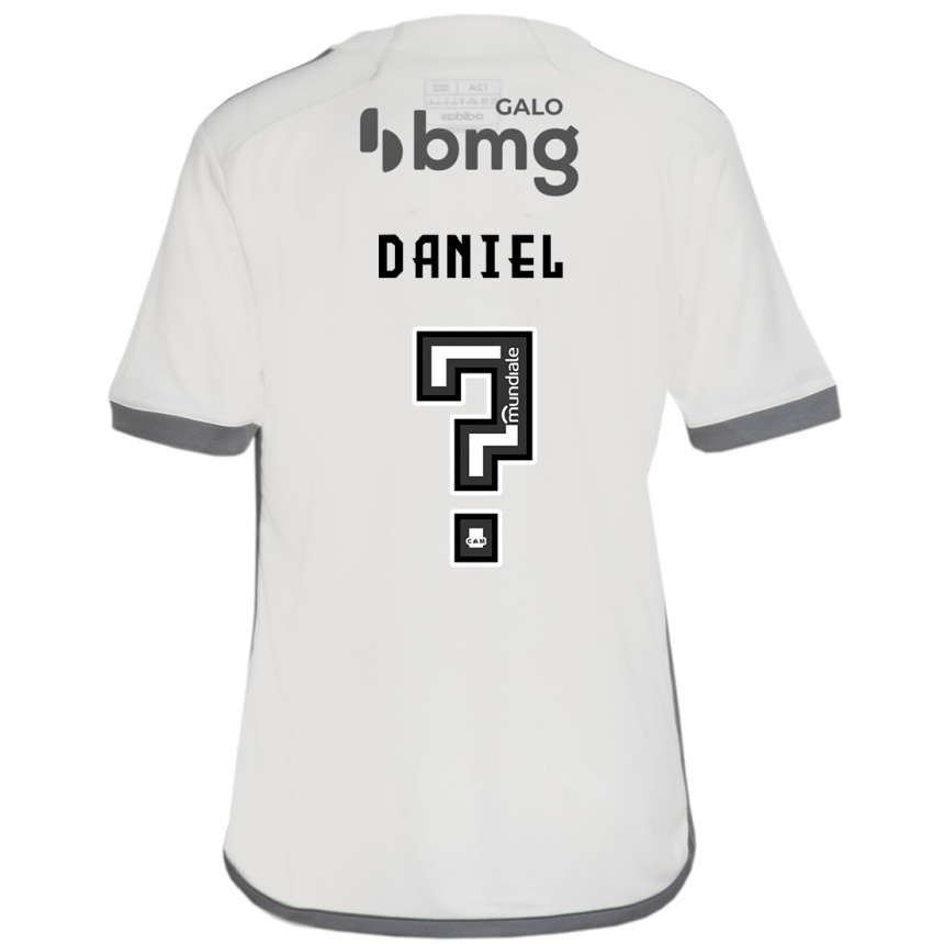 Niño Fútbol Camiseta Lucas Daniel #0 Blanquecino 2ª Equipación 2024/25