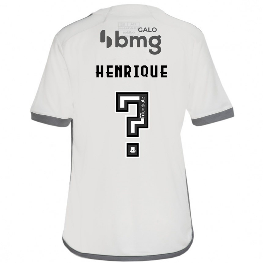 Niño Fútbol Camiseta Bruno Henrique #0 Blanquecino 2ª Equipación 2024/25