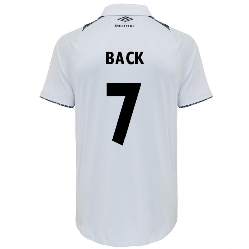 Niño Fútbol Camiseta Pri Back #7 Blanco Azul 2ª Equipación 2024/25