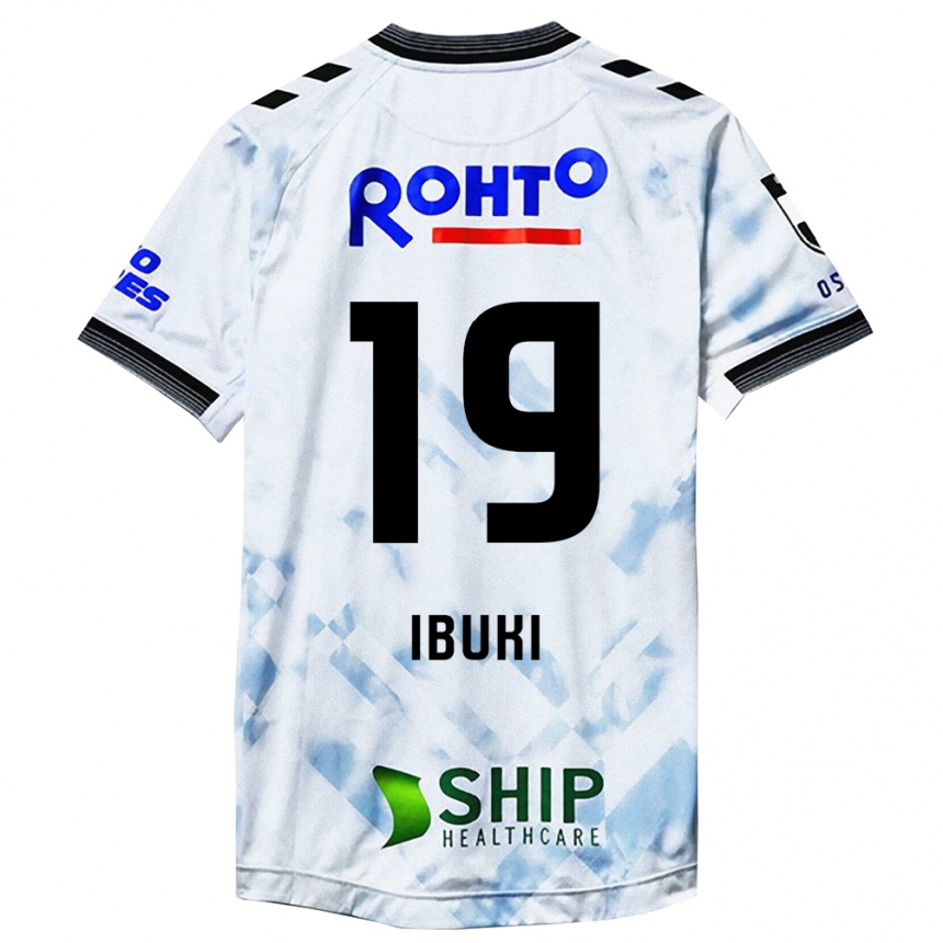 Niño Fútbol Camiseta Ibuki Konno #19 Blanco Negro 2ª Equipación 2024/25