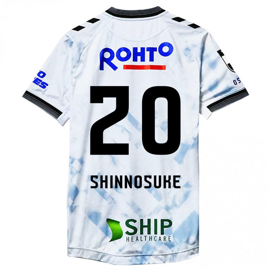 Niño Fútbol Camiseta Shinnosuke Nakatani #20 Blanco Negro 2ª Equipación 2024/25