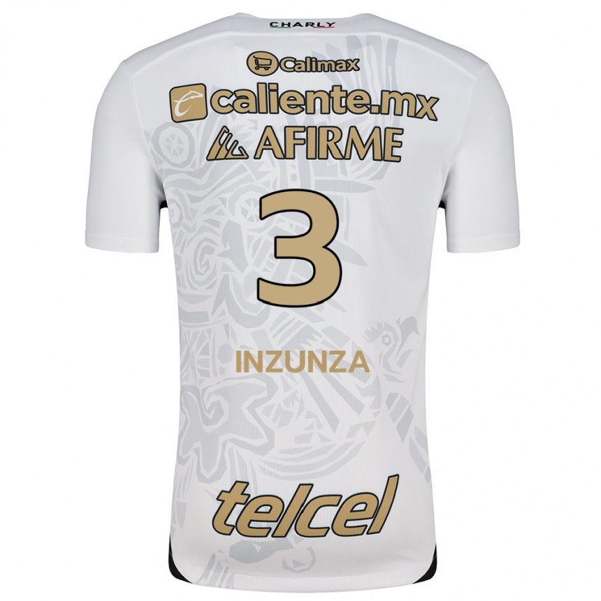 Niño Fútbol Camiseta Rafael Fernández #3 Blanco Negro 2ª Equipación 2024/25