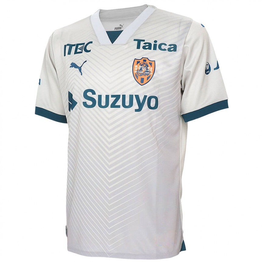 Niño Fútbol Camiseta Su Nombre #0 Blanco Azul 2ª Equipación 2024/25