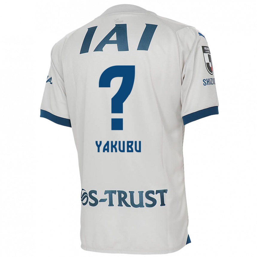 Niño Fútbol Camiseta Aziz Yakubu #0 Blanco Azul 2ª Equipación 2024/25