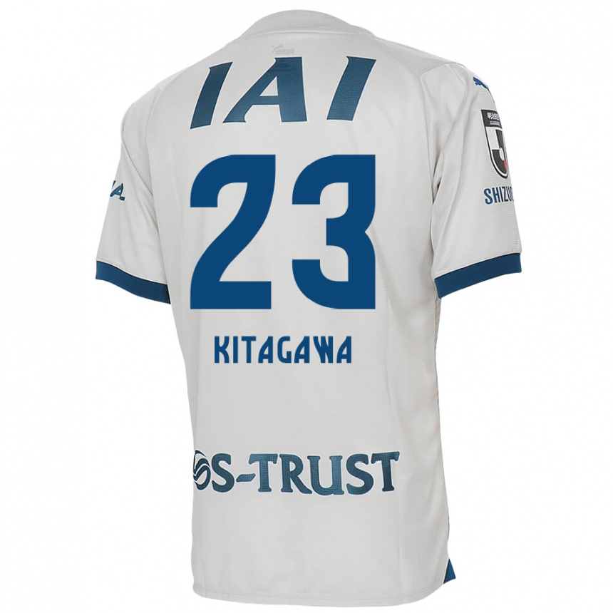 Niño Fútbol Camiseta Koya Kitagawa #23 Blanco Azul 2ª Equipación 2024/25