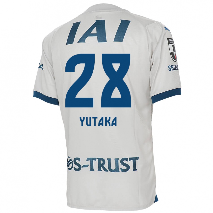 Niño Fútbol Camiseta Yutaka Yoshida #28 Blanco Azul 2ª Equipación 2024/25