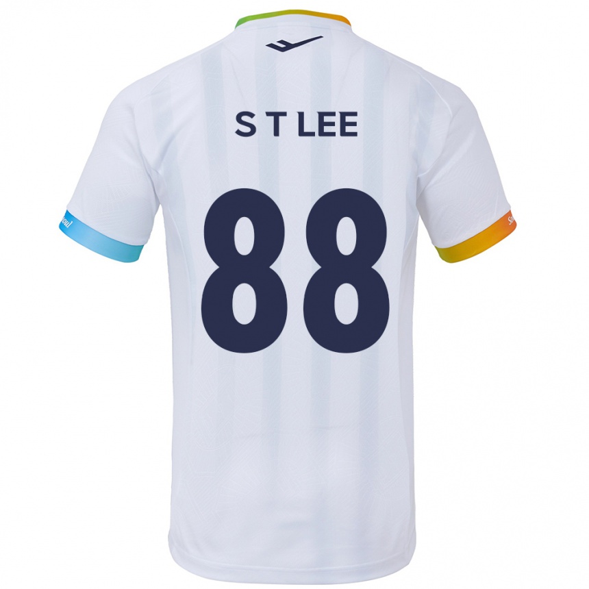 Niño Fútbol Camiseta Tae-Seok Lee #88 Blanco Azul 2ª Equipación 2024/25