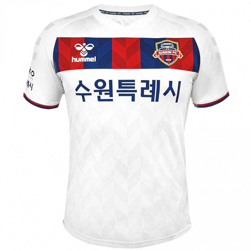 Niño Fútbol Camiseta San Choi #10 Blanco Azul 2ª Equipación 2024/25