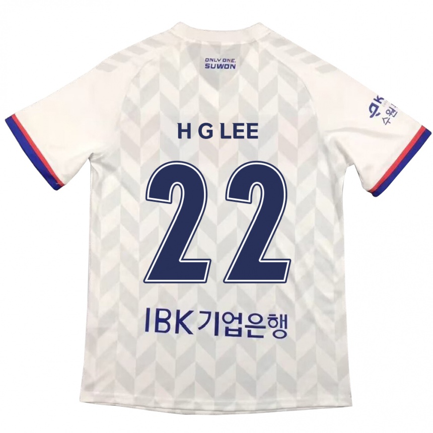 Niño Fútbol Camiseta Gwang-Hyeok Lee #22 Blanco Azul 2ª Equipación 2024/25