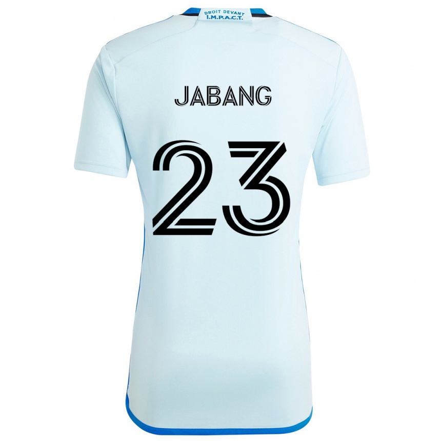 Niño Fútbol Camiseta Ousman Jabang #23 Azul Hielo 2ª Equipación 2024/25