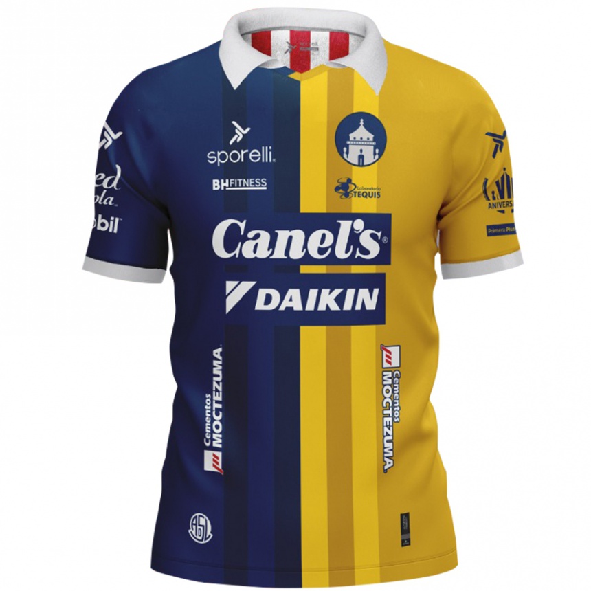 Niño Fútbol Camiseta Juan Manuel Sanabria #8 Azul Amarillo 2ª Equipación 2024/25