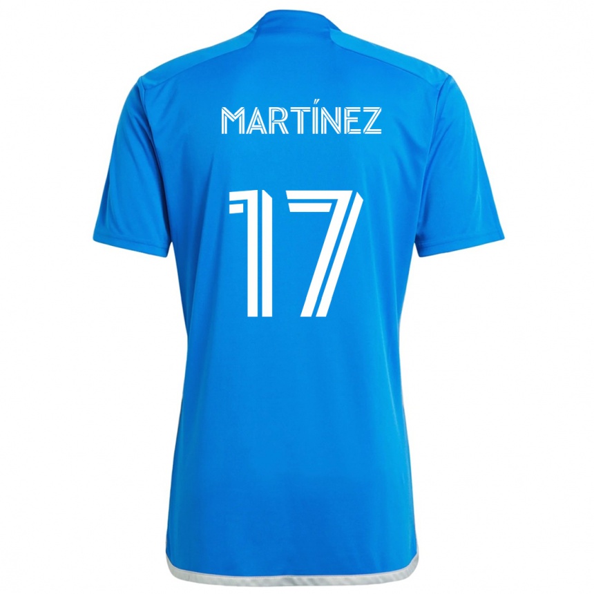 Hombre Fútbol Camiseta Josef Martínez #17 Azul Blanco 1ª Equipación 2024/25