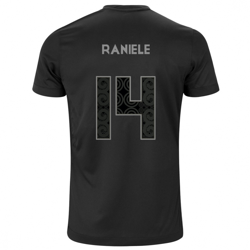 Hombre Fútbol Camiseta Raniele #14 Negro 2ª Equipación 2024/25